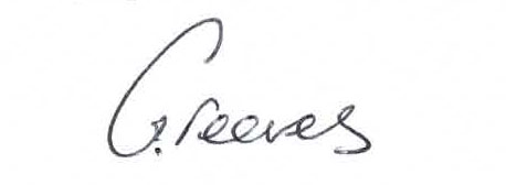 Gareth Reeves Signature